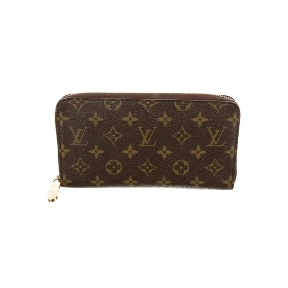 Louis Vuitton Brown Monogram Zippy Organizer Wallet